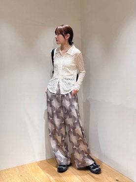 薫子さん（レディース・157cm）の夏コーディネート