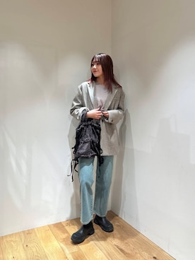 薫子さん（レディース・157cm）の冬コーディネート