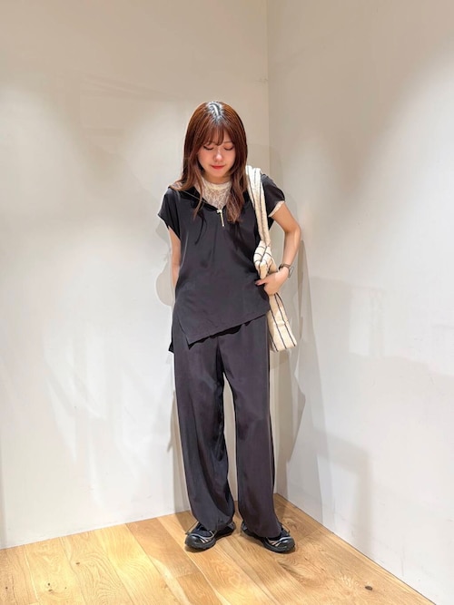 tシャツ キュプラレーヨンフーディトップス レディース キュプラレーヨンフーディトップス（Tシャツ/カットソー