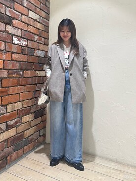 「PASCUCCI（パスクッチ）のアイテム」を使った、薫子さん（レディース・158cm）の秋コーディネート