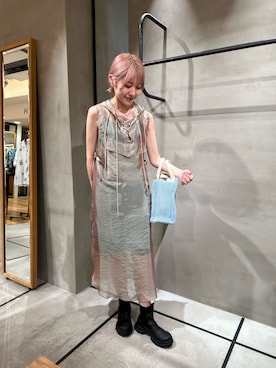 薫子さん(レディース・158cm)の春コーディネート