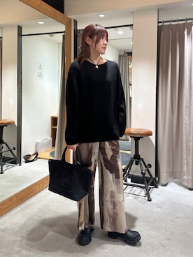 薫子さん(レディース・157cm)の冬コーディネート