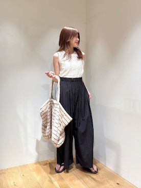 薫子さん(レディース・157cm)の夏コーディネート