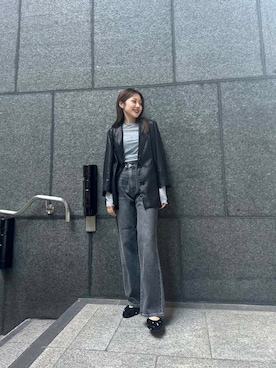 薫子さん（レディース・157cm）の秋コーディネート