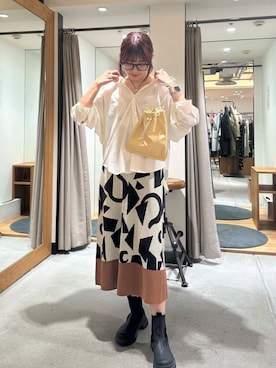 薫子さん（レディース・157cm）の秋コーディネート