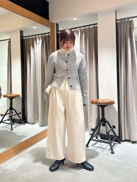 薫子さん(レディース・157cm)の冬コーディネート