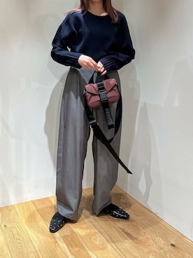 薫子さん(レディース・157cm)の冬コーディネート