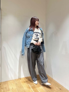 薫子さん(レディース・157cm)の冬コーディネート