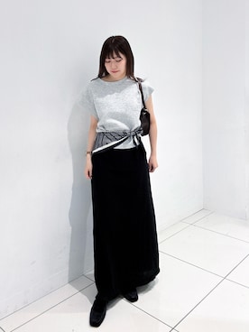 薫子さん（レディース・157cm）の夏コーディネート