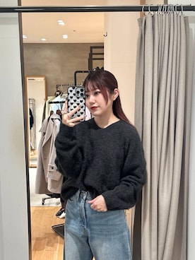 薫子さん(レディース・157cm)の冬コーディネート