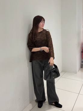 薫子さん(レディース・157cm)の秋コーディネート
