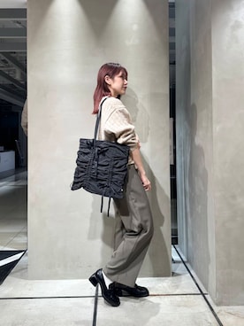 薫子さん（レディース・157cm）の秋コーディネート