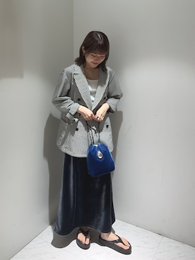 薫子さん（レディース・158cm）の夏コーディネート