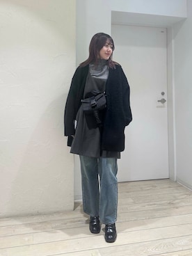 薫子さん（レディース・157cm）の冬コーディネート