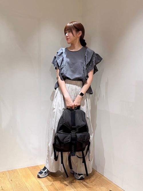 バックパック・リュック Ganni TECH BACKPACK Ganni GREEN TECH BACKPACK – Shop at the Mix