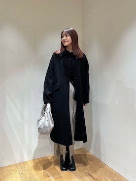 薫子さん(レディース・157cm)の冬コーディネート