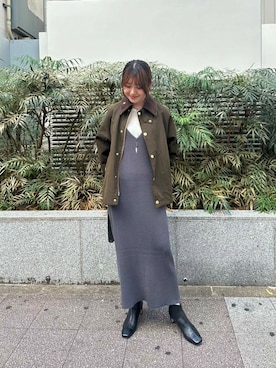 薫子さん（レディース・157cm）の秋コーディネート