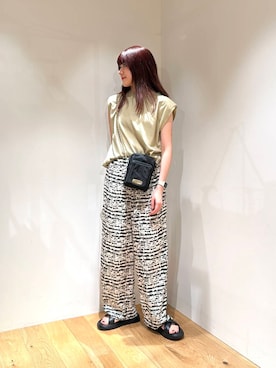 薫子さん(レディース・157cm)の夏コーディネート