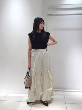 薫子さん（レディース・157cm）の夏コーディネート