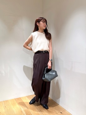 薫子さん（レディース・157cm）の夏コーディネート