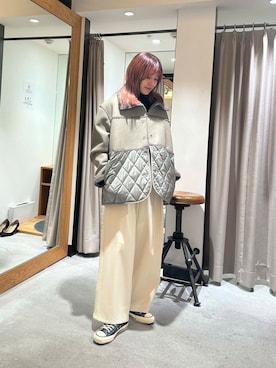 薫子さん(レディース・157cm)の秋コーディネート