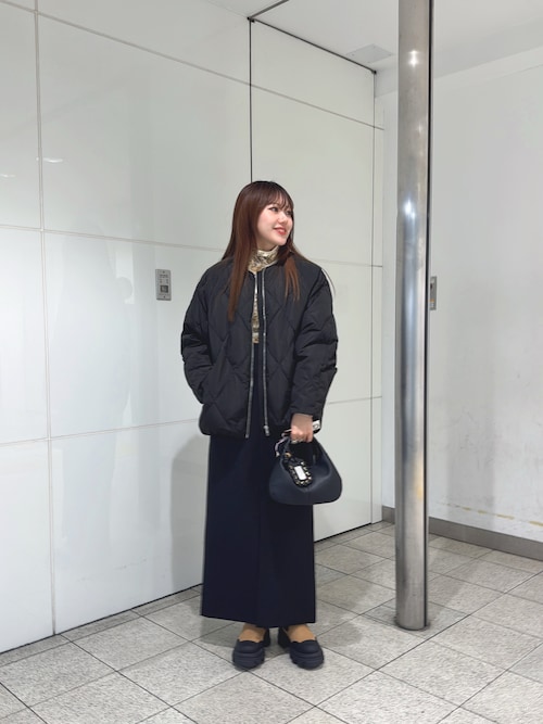 Sサイズ/WEB限定』コクーンキルティングダウン（ダウンジャケット