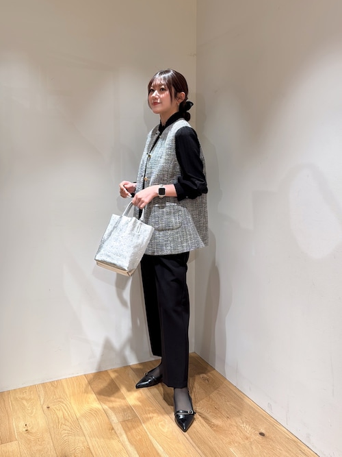 ノーカラーツイードジレ（その他アウター）｜URBAN RESEARCH（アーバン