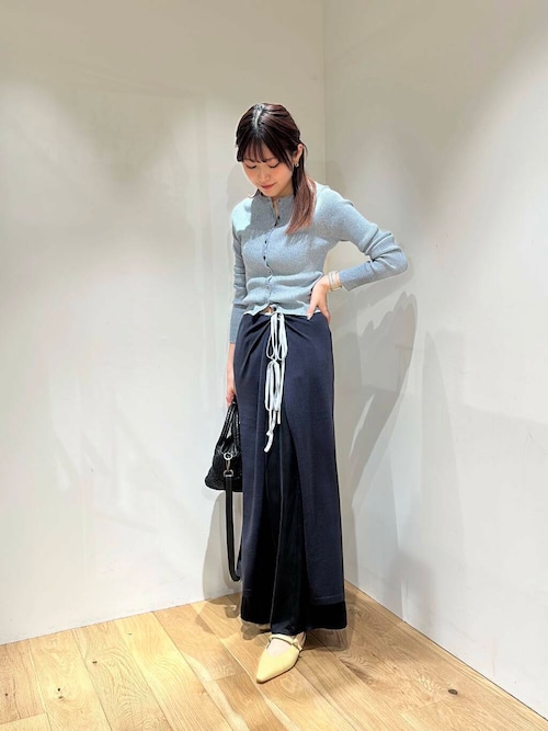 スカート M_ SEETHROUGH SKIRT W ZIP SKIRT/ダブルジップスカート（スカート）｜JOSE MOON