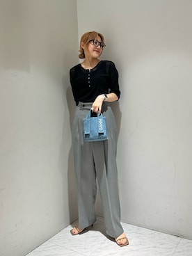 薫子さん(レディース・158cm)の夏コーディネート