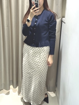 薫子さん（レディース・157cm）の春コーディネート