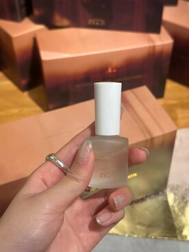 「アイテム（コスメキット/ギフトセット）」を使った、薫子さん（レディース・157cm）の冬コーディネート
