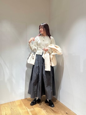 薫子さん（レディース・157cm）の冬コーディネート