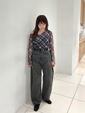 薫子さん（レディース・157cm）の秋コーディネート