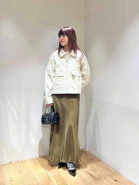 薫子さん（レディース・158cm）の冬コーディネート