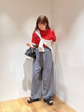 薫子さん（レディース・157cm）の夏コーディネート