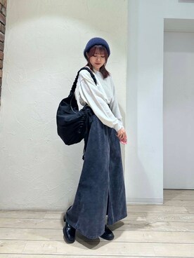 薫子さん（レディース・157cm）の秋コーディネート