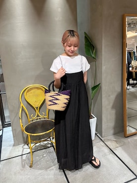 薫子さん（レディース・158cm）の夏コーディネート