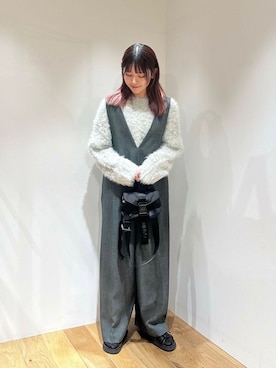 薫子さん（レディース・157cm）の冬コーディネート