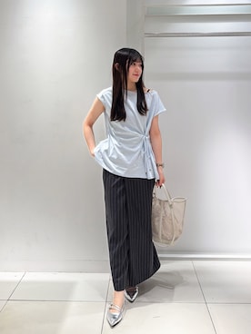 薫子さん（レディース・157cm）の夏コーディネート