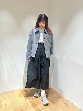 薫子さん（レディース・157cm）の冬コーディネート