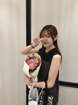 「URBAN RESEARCH（アーバンリサーチ）のアイテム」を使った、薫子さん（レディース・158cm）の夏コーディネート