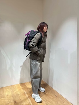 「URBAN RESEARCH（アーバンリサーチ）のアイテム（バックパック/リュック）」を使った、薫子さん（レディース・157cm）の冬コーディネート