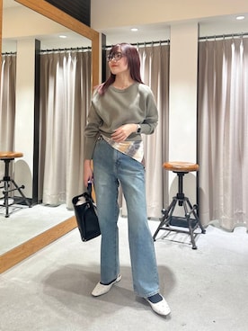 「URBAN RESEARCH（アーバンリサーチ）のアイテム（財布/小物）」を使った、薫子さん（レディース・158cm）の冬コーディネート