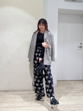 薫子さん（レディース・157cm）の冬コーディネート