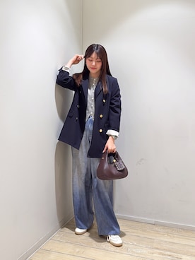 薫子さん(レディース・157cm)の冬コーディネート