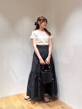 薫子さん（レディース・157cm）の夏コーディネート