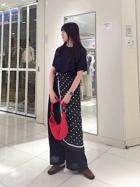 薫子さん(レディース・157cm)の夏コーディネート