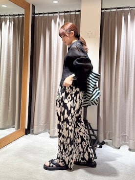 薫子さん(レディース・157cm)の夏コーディネート