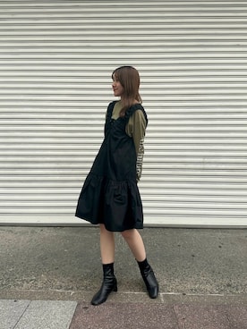 薫子さん（レディース・157cm）の秋コーディネート