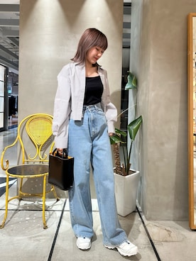 薫子さん(レディース・158cm)の夏コーディネート